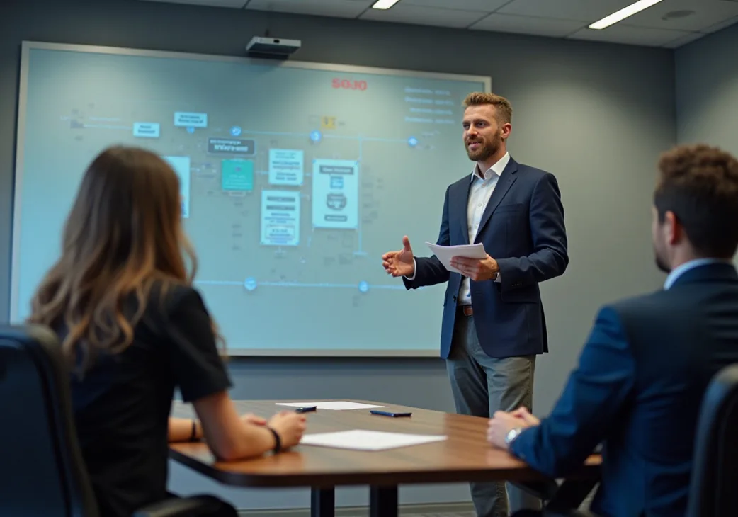 Systems thinking coach with executive